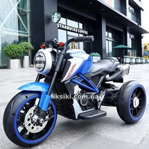 Детский мотоцикл T-7236 EVA BLUE, синий