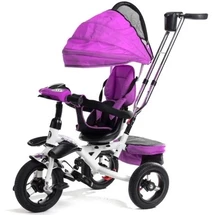 Велосипед трехколесный Baby Trike 6699Ф с фарой, фиолетовый